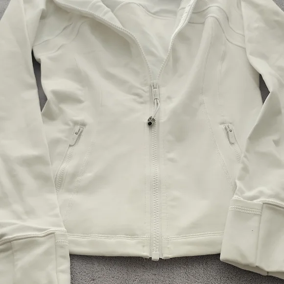 Lululemon White Zip-Up Jacket - Picture 3 of 3